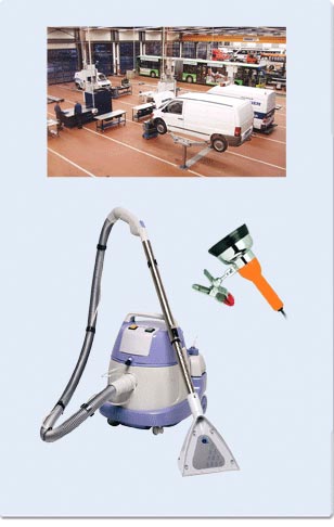 PAT workplace, vacumm cleaner and torch